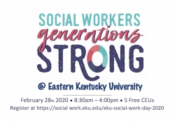 Save the date. Celebrate Social Work Month with 5 free CEUs! Friday, February 28